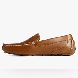 Sperry Men’s  leather Davenport Venetian Loafer Tan size 12